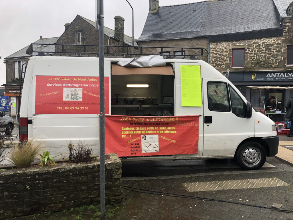 Sur le marché de Questembert